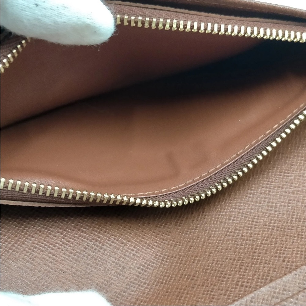 Louis Vuitton LV Long Wallet  Brown Monogram - Picture 4 of 12